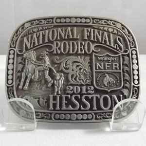 National Finals Rodeo 2012 Hesston Wrangler Commemorative Belt Buckle